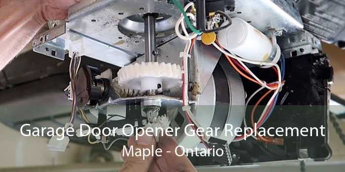 Garage Door Opener Gear Replacement Maple - Ontario