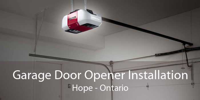 Garage Door Opener Installation Hope - Ontario