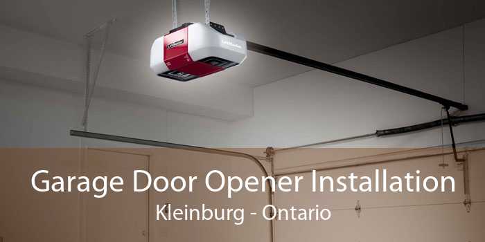 Garage Door Opener Installation Kleinburg - Ontario