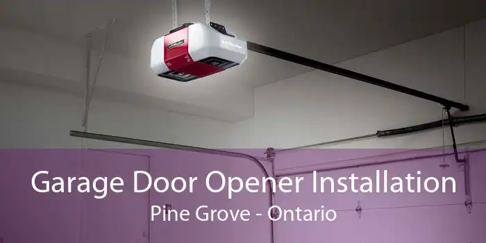 Garage Door Opener Installation Pine Grove - Ontario