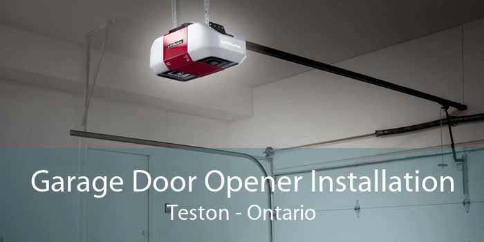 Garage Door Opener Installation Teston - Ontario