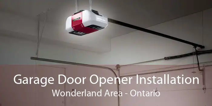 Garage Door Opener Installation Wonderland Area - Ontario