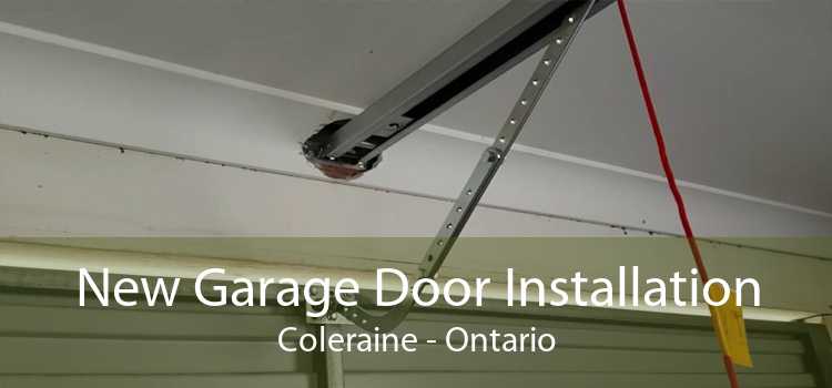 New Garage Door Installation Coleraine - Ontario